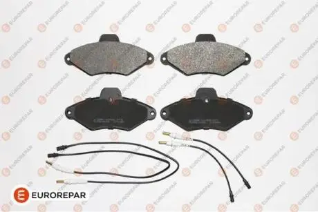 Гальмівні колодки передн. CITROEN Xantia -01 EUROREPAR 1617251980