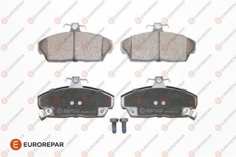 Тормозные колодки (передние) Honda Civic VI/VII 94-05/Concerto 89-95/Rover 400 90-00 EUROREPAR 1617252980 (фото 1)