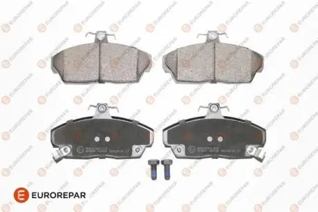 Тормозные колодки (передние) Honda Civic VI/VII 94-05/Concerto 89-95/Rover 400 90-00 EUROREPAR 1617252980