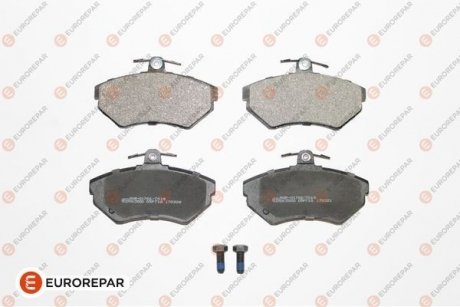 Тормозные колодки (передние) Seat Cordoba/Ibiza/VW Caddy/Golf/Polo 91-04 EUROREPAR 1617254380