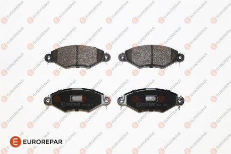 Тормозные колодки (передние) Peugeot 206 98-/Peugeot 206+ 09-13/Peugeot 306 93-01 EUROREPAR 1617254980 (фото 1)