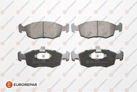 Колодки тормозные (передние) Fiat Palio 96-/Punto 99-12/Linea 09- EUROREPAR 1617261380