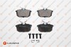 Тормозные колодки (задние) Mitsubishi Colt 04-12/Space Star 98-04/Carisma 95-06/Volvo S40/V40 95-04 EUROREPAR 1617263280 (фото 1)