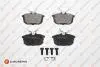 Тормозные колодки (задние) Mitsubishi Colt 04-12/Space Star 98-04/Carisma 95-06/Volvo S40/V40 95-04 EUROREPAR 1617263280 (фото 1)