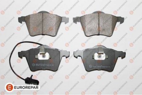 Тормозные колодки (передние) Seat Alhambra/VW Sharan 1.8-1.9TDI 95-10 (Ate) (18.5x156.3x78.7) EUROREPAR 1617264180 (фото 1)