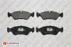 Тормозные колодки (передние) Opel Astra F 91-98/Kadett E 87-93/Vectra A/B 88-03 EUROREPAR 1617267180 (фото 1)