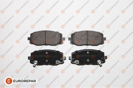 Тормозные колодки (передние) Hyundai I10 08-/Kia Picanto 04- EUROREPAR 1617267980