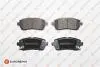 Колодки гальмівні (передні) Ford Fiesta VI 08-/Mazda 2 07-15/Subaru Justy 07- EUROREPAR 1617268780 (фото 1)