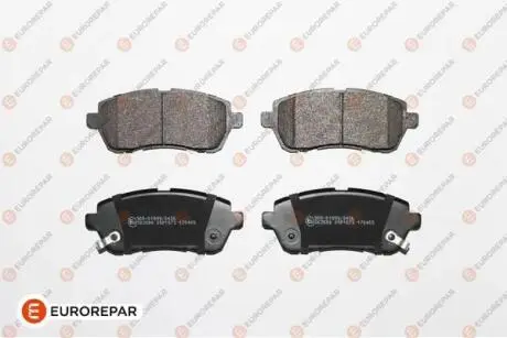 Колодки гальмівні (передні) Ford Fiesta VI 08-/Mazda 2 07-15/Subaru Justy 07- EUROREPAR 1617268780