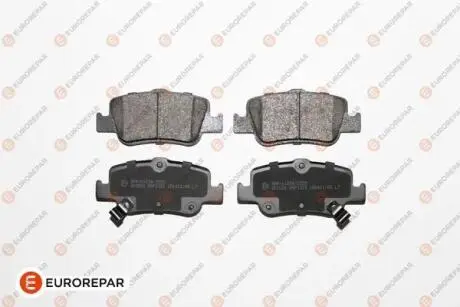 Колодки гальмівні (задні) Toyota Auris 06-18/Corolla 06-19 EUROREPAR 1617269380