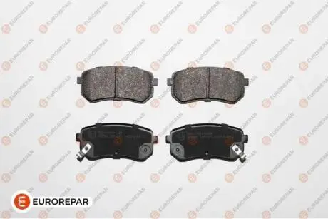 Колодки гальмівні (задні) Hyundai i10 07-16/Kia Picanto 04- EUROREPAR 1617269880