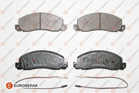 Колодки гальмівні (передні) Renault Trafic 80-01/Opel Arena 97-01 (+датчик) EUROREPAR 1617273480