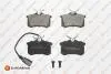 Колодки гальмівні (задні) Ford Galaxy 95-06/Seat Alhambra 96-10/VW Sharan 95-10 (+датчик) EUROREPAR 1619791880 (фото 1)