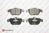 Колодки тормозные (задние) MB C-class (W204/C204) 07-14/E-class (C207/A207) 09-16/GLK (X204) 08-15 EUROREPAR 1623063380 (фото 1)