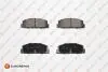 Колодки гальмівні (задні) Mazda 6 02-13 (Akebono) EUROREPAR 1623065480 (фото 1)