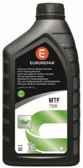 Масло трансмиссионное MTF 75W80, 1 л EUROREPAR 1635511180