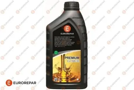 Олива моторна Premium C2 5w-30, 1л EUROREPAR 1635764480