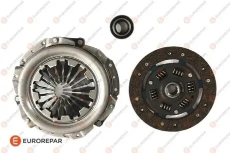 Комплект сцепления Citroen C3/Peugeot 207/307 1.1-1.4 00-(d=180mm) +выжимной (z=18) EUROREPAR 1636266080