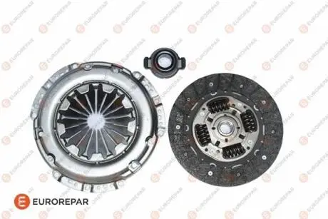 Комплект сцепления Citroen Berlingo/Peugeot Partner 1.4i 96- (d=200mm) (+выжимной)) EUROREPAR 1636266480