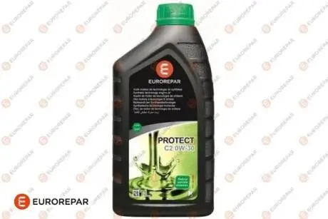 Олива моторна Protect C2 0w-30, 1л EUROREPAR 1639368680