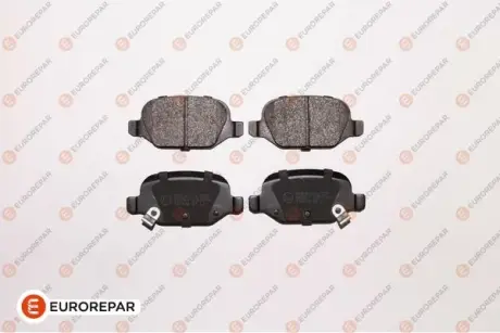 Колодки гальмівні (задні) Fiat Panda 12- EUROREPAR 1639370580