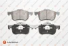 Колодки гальмівні (передні) Volvo S60 00-10/S70 97-00/S80 98-06/V70 95-06/XC70 Cross Country 00-07 EUROREPAR 1639374280 (фото 1)