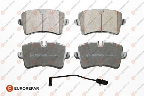 Колодки тормозные (задние) Audi A4/A5/A6/A7 10- (+датчик) EUROREPAR 1639377780 (фото 1)