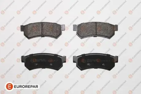 Колодки гальмівні (задні) Chevrolet Lacetti/Nubira 05-/Daewoo Nubira 97- EUROREPAR 1639379580