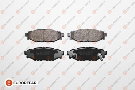 Тормозные колодки (задние) Subaru Forester/Impreza 08-/Legacy 03-14/Outback 03-/Toyota GT 12- EUROREPAR 1639380080 (фото 1)