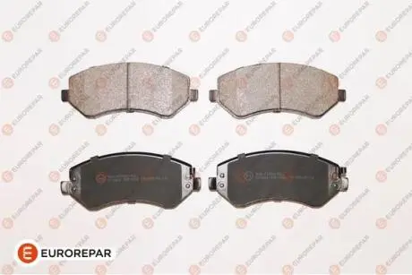 Колодки гальмівні дискові (комплект 4 шт) EUROREPAR 1639381480