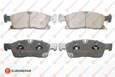 Колодки гальмівні (передні) Jeep Grand Cherokee IV 3.0-6.4 10- (194.6x64.1x19.2) EUROREPAR 1639382080