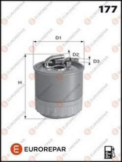 Фильтр топливный MB Vito (W447) 2.2CDI 14- (OM651) EUROREPAR 1643630380 (фото 1)