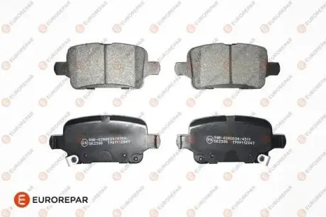 Колодки гальмівні (задні) Chevrolet Cruze 15-/Bolt 16-/Opel Astra K 15- EUROREPAR 1667816680
