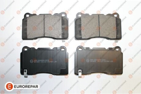 Тормозные колодки (передние) Opel Insignia 08-17/Astra J/Tesla S/X/VW Golf VII 12-/Renault Megane 17 EUROREPAR 1675990380