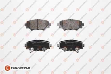 Тормозные колодки (задние) Mazda 3 13- (101.5x44.5x13.8) EUROREPAR 1675991180