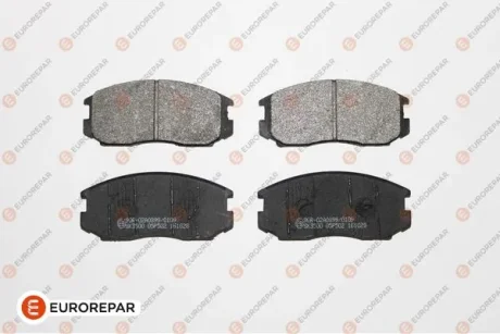 Комплект гальмівних колодок (передніх) Daihatsu Terios/Mitsubishi Colt/Lancer 1.3-1.6/1.8-2.0D 89- EUROREPAR 1675995580