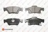Тормозные колодки (задние) Jeep Grand Cherokee 09-/Dodge Durango 10- EUROREPAR 1675996180 (фото 1)