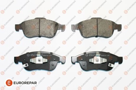 Тормозные колодки (передние) Fiat 500X/Jeep Renegade 14- EUROREPAR 1681162480