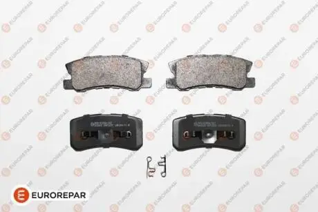 Колодки задн. гальмівні MITSUBISHI PAJERO 2.5TD,3.2TDI,3.5I 00.0 EUROREPAR 1681165880