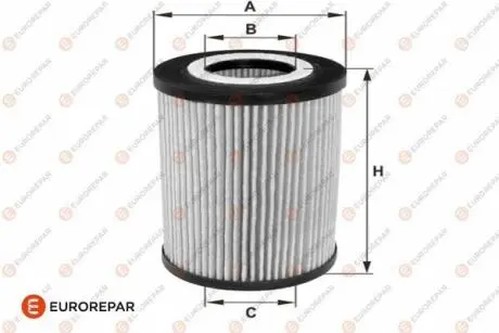 Фільтр масляний Lexus RX/NX 2.0-3.5 08-/Toyota Rav 4 2.5 Hybrid 15- EUROREPAR 1682284980