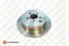 Диск гальмівний (задній) Subaru Forester 08-/Impreza 08-/Outback 08- (286x10) EUROREPAR 1687792880 (фото 1)