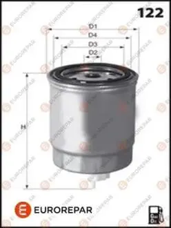 Фильтр топливный диз. EUROREPAR E148100