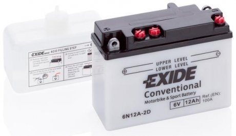 Аккумулятор EXIDE 6N12A2D (фото 1)