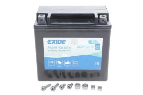 Стартерна батарея (акумулятор) EXIDE DSC_AGM12-12