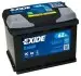 Акумуляторна батарея 62Ah/540A (242x175x190/+L/B13) Excell EXIDE EB621 (фото 5)