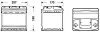 Аккумулятор EXIDE EC440 (фото 4)