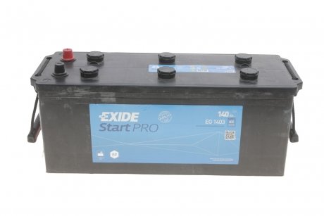 Акумуляторна батарея 140Ah/800A (513x189x223/+L) Professional HD EXIDE EG1403