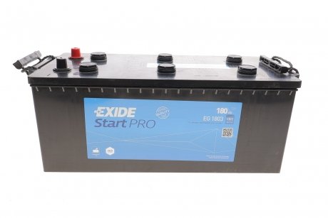 Акумуляторна батарея 180Ah/1000A (513x223x223/+L) Professional EXIDE EG1803 (фото 1)