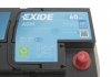 Акумулятор EXIDE EK600 (фото 2)