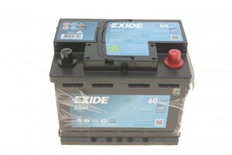 Акумулятор EXIDE EK600